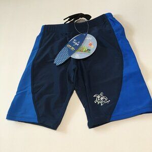 Tuga Boys Jammer Swim Short 12-18 Months, UPF 50+ Sun Protection Swim Bottom